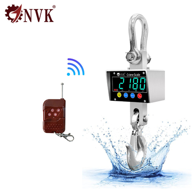 NVK Matériau en acier inoxydable 304 industriel de haute précision Balance suspendue étanche avec dispositif sans fil