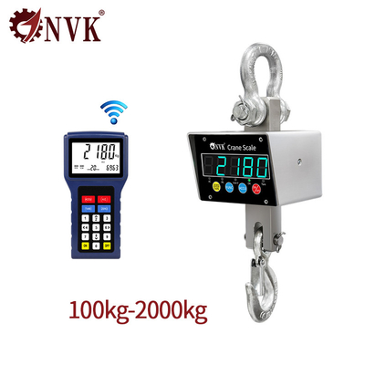NVK Petite grue en acier inoxydable de 100 kg-2T industriel 201 avec dispositif sans fil